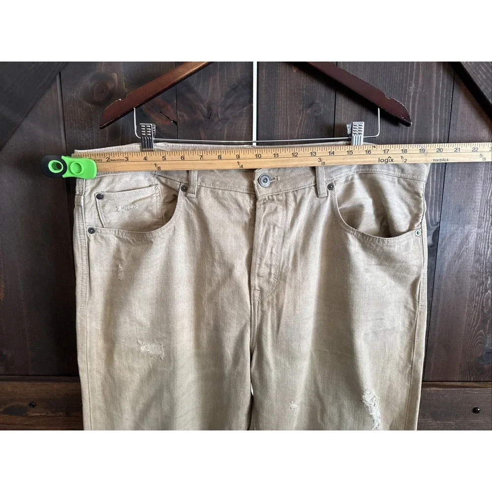 Banana Republic Men's Heritage Collection Beige Denim‎ Jeans Size 38x36
